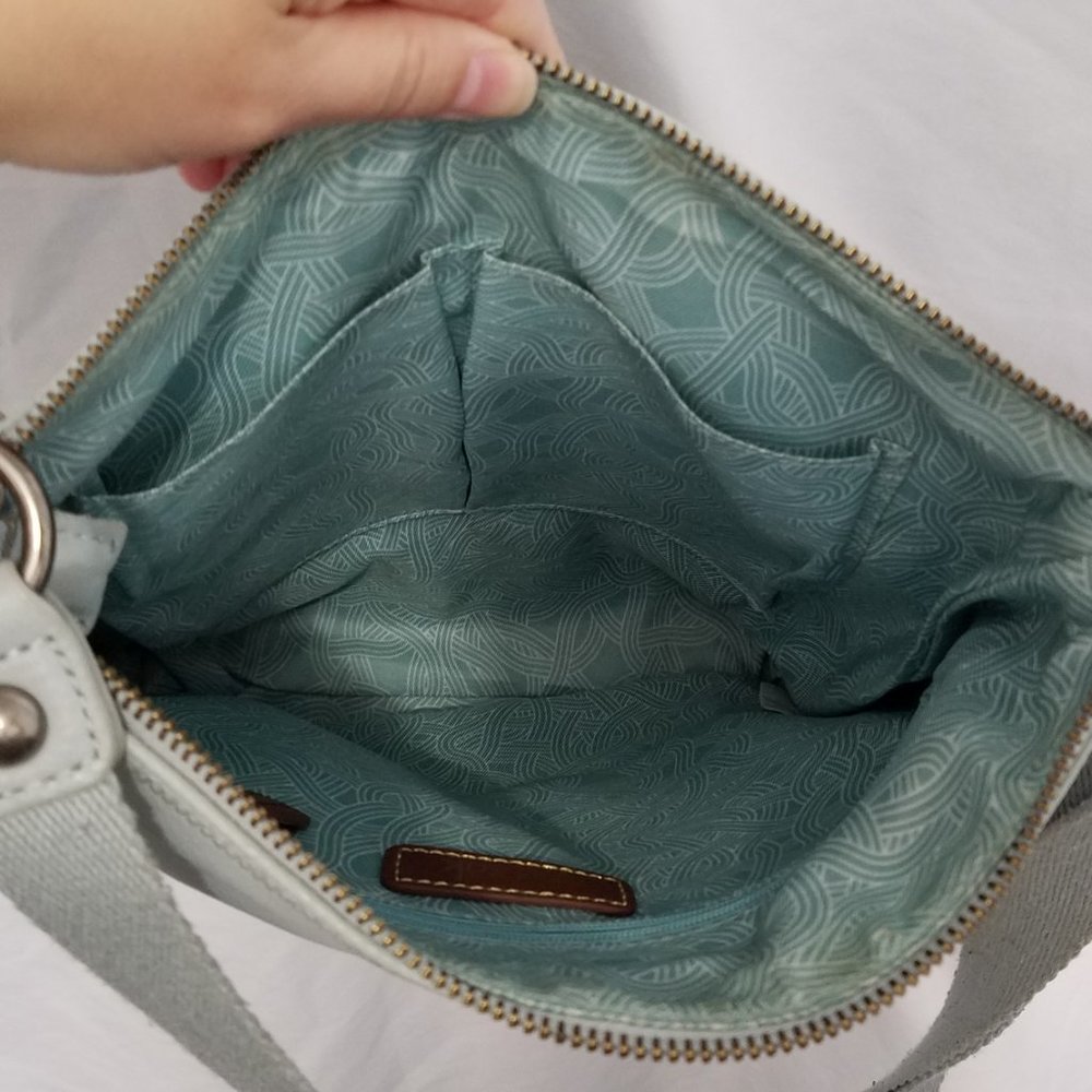 The SAK Crossbody, light pale blue bag - Picture 6 of 9